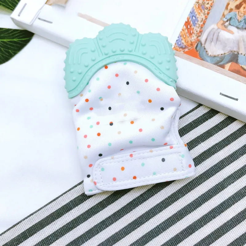 Baby Teething Mitten with Soft Silicone