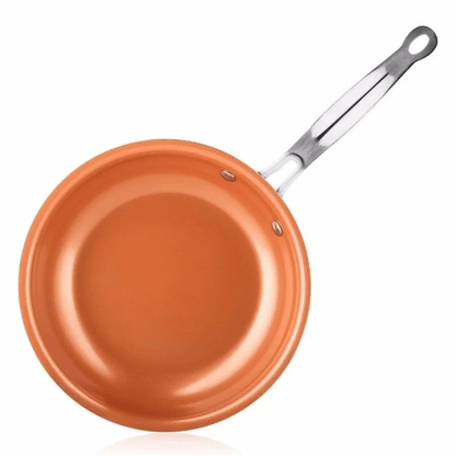 Premium Copper Frying Pan with Non Stick Coating