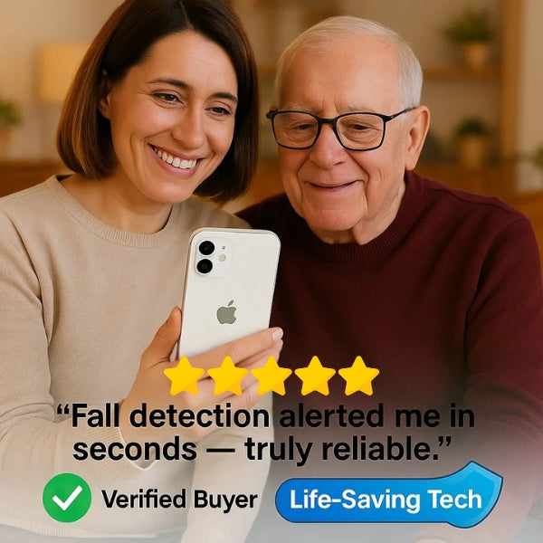 Easy-to-Use GPS Watch for Seniors with SOS Alert