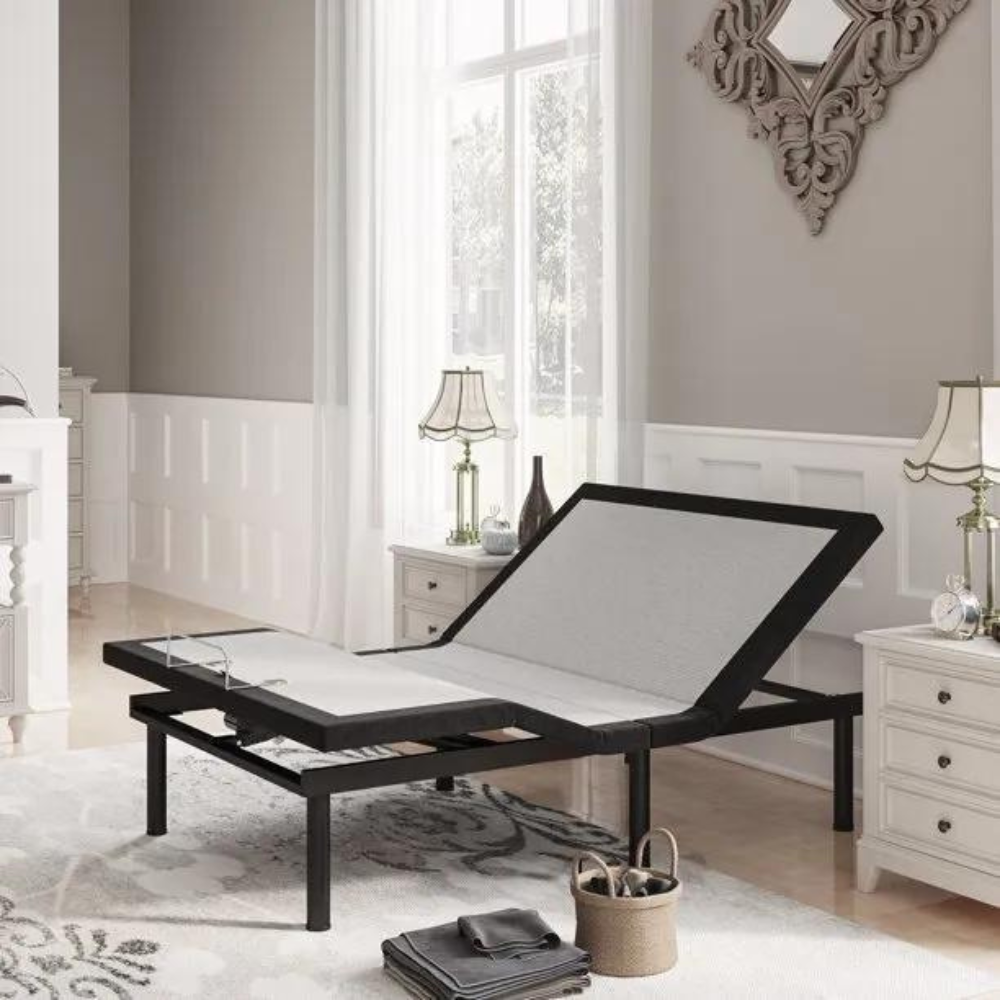 Comfortable Height Adjustable Wireless Bed Frame