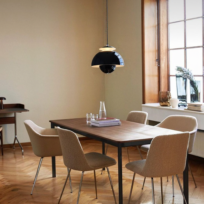 Glarefusion Nordic Retro Bud Pendant Light