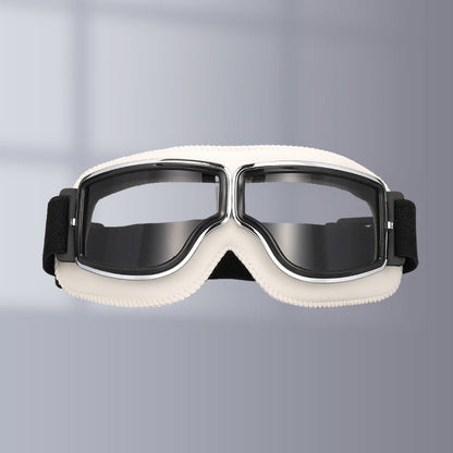 Classic Biker Goggles – Vintage Aviator Sunglasses