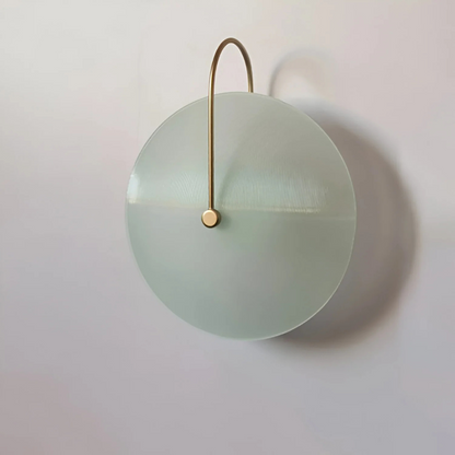 Round Glass Modern Wall Light