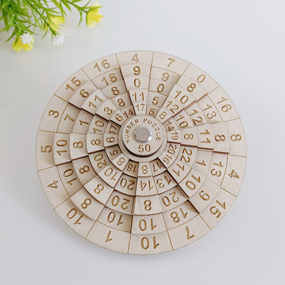 Challenging Wooden Brain Teaser Puzzle Toy