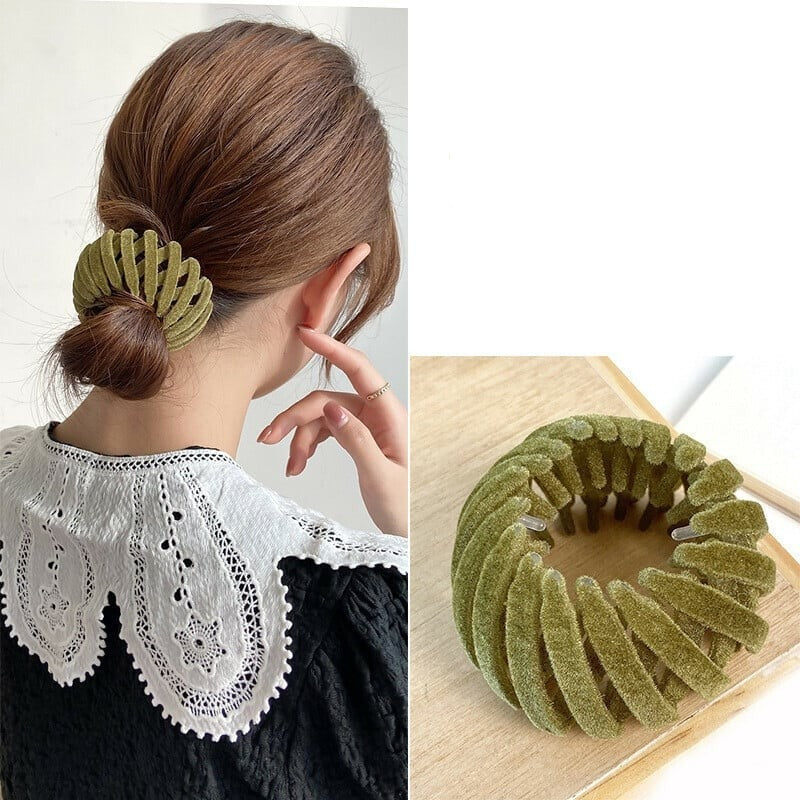 Easy Hair Bun Clip for All Hair Types
