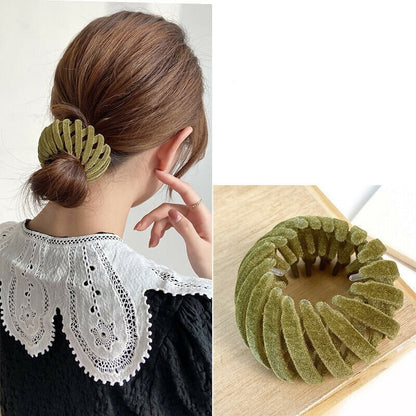 Easy Hair Bun Clip for All Hair Types
