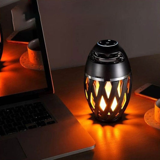 Romantic LED Candle Lamp Bluetooth Speaker Gift - Halri