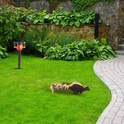 Outdoor Motion Sensor Security Light & Animal Repellent