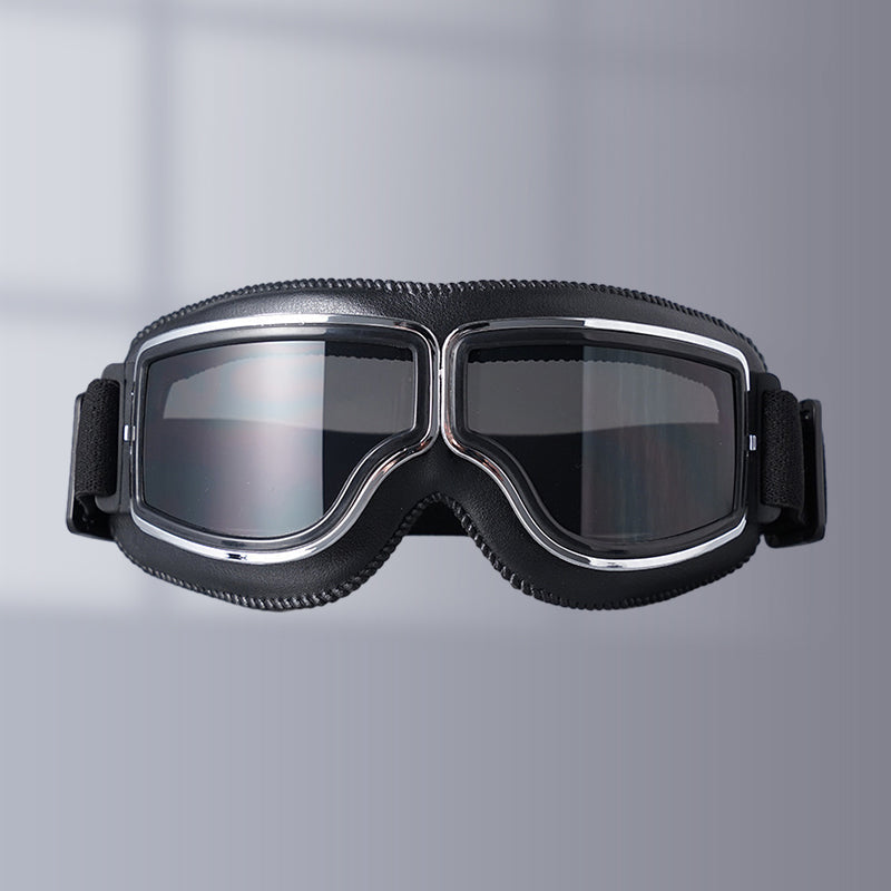 Classic Biker Goggles – Vintage Aviator Sunglasses