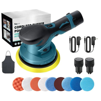 Portable Auto Buffer Polisher | 6-Speed Adjustable, Compact & Long Lasting
