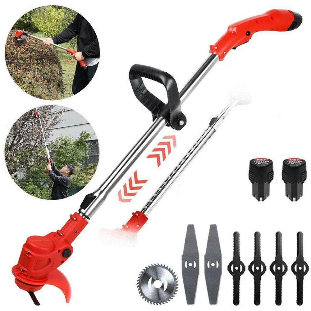 Efficient Cordless Electric String Trimmer Weed Cutter