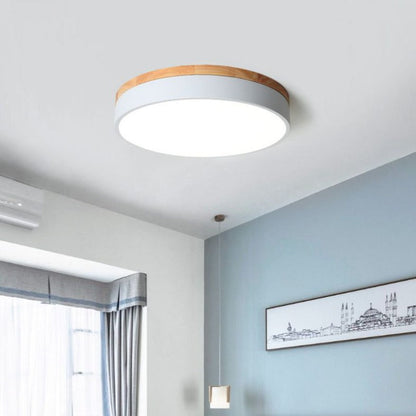 Stylish Circular LED Ceiling Light Dimmer Switch