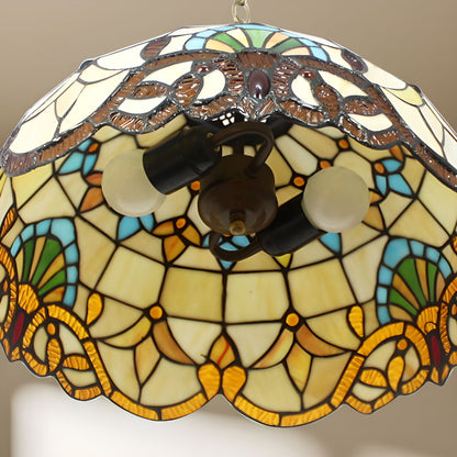 Vintage Glass Pendant Light - Halri