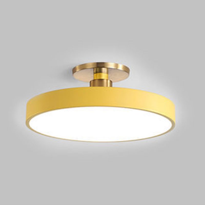 Simple Round LED Ceiling Light Fixture