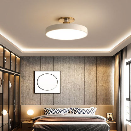 Simple Round LED Ceiling Light Fixture