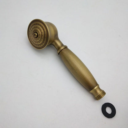 Classic Gold Showerhead with Handle