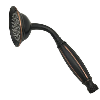 Classic Gold Showerhead with Handle
