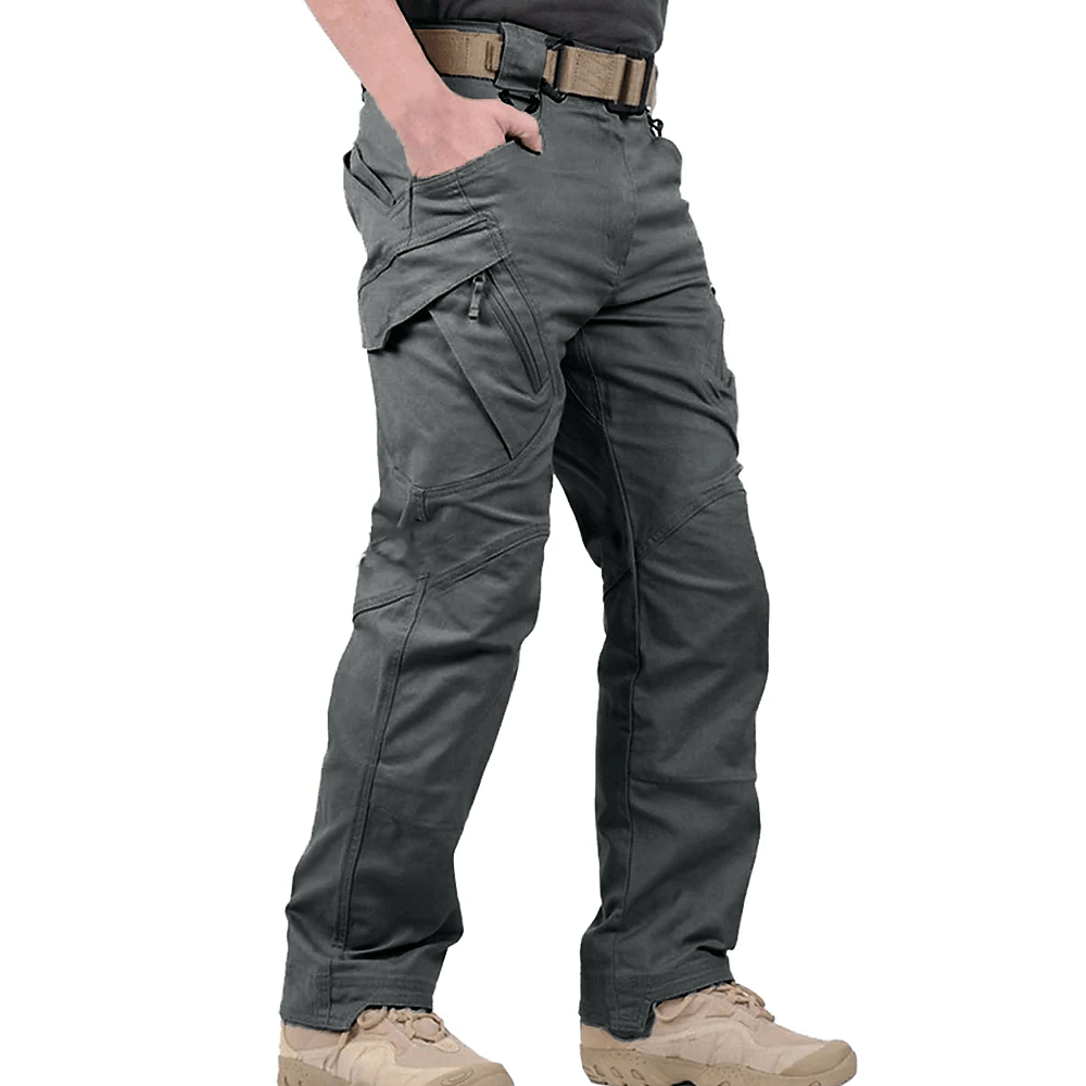 Rugged Outdoor Cargo Pants Heavy Duty Work Trousers