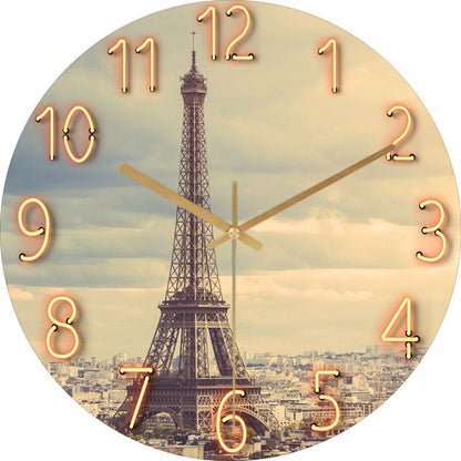 Modern Slim Wall Clock