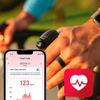 Fitness Tracker Ring | Waterproof Activity Monitor