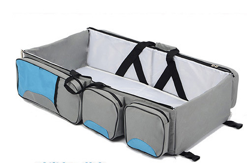 Portable Baby Travel Cot with Handy Storage Bags