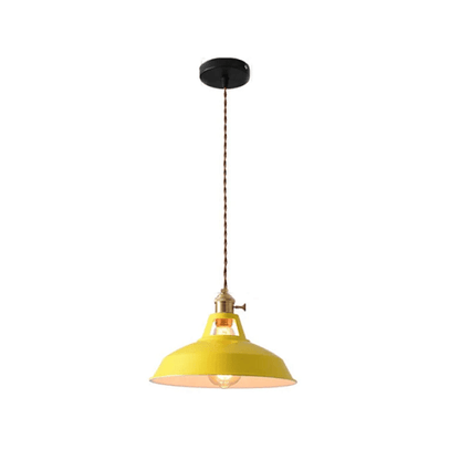 Retro Style Pastel Pendant Light