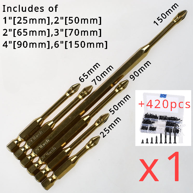 Strong Magnetic Screwdriver Bit Set - Halri