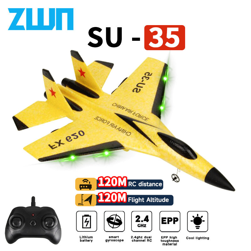 Remote Control LED Plane Model Aircraft 2.4G Flyer