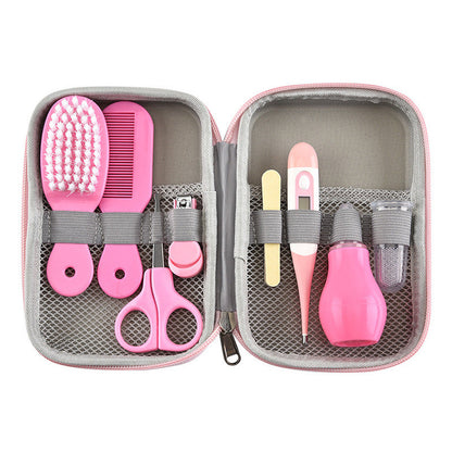 Baby Essentials Kit with Clipper, Thermometer, Brush