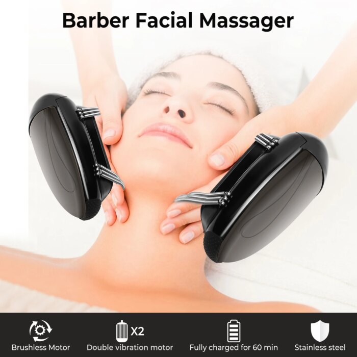 Portable Heat Massage Tool for Barbers