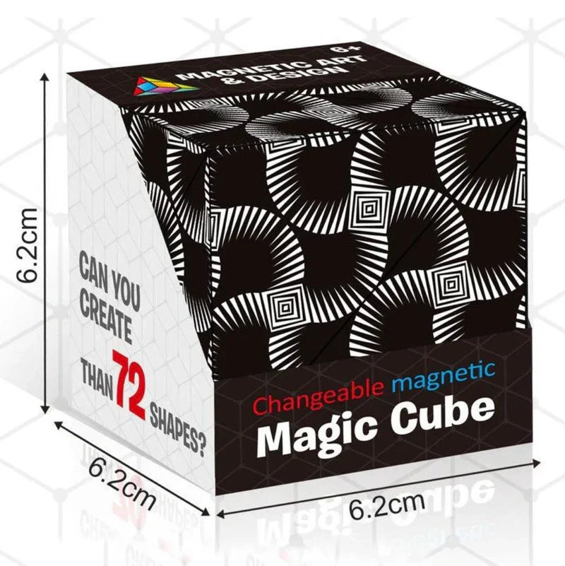 Fun Magnetic Cube Toy Block Set