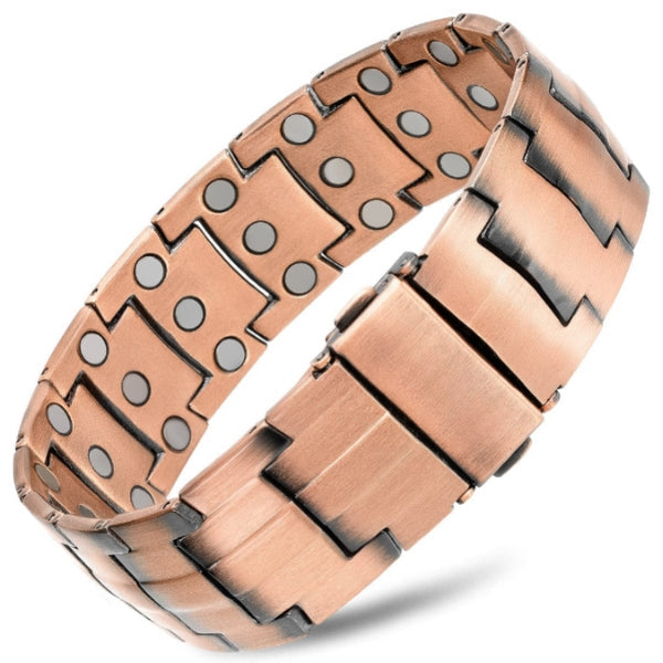 Strong Copper Magnetic Therapy Bracelet for Men
