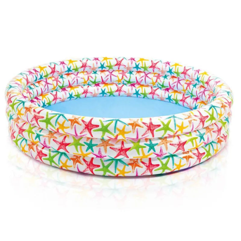 Fun Kids Pool with Bright Sea Animal Pattern - Halri