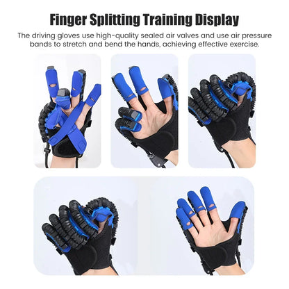 Rehabilitation Robot Gloves for Hand Therapy Exercise