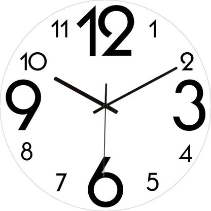 Modern Slim Wall Clock