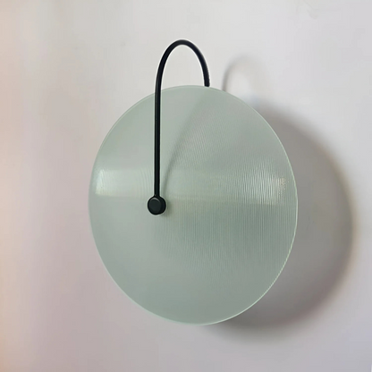Round Glass Modern Wall Light