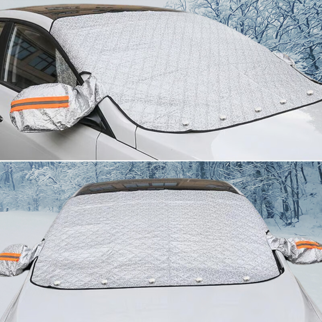 Winter Car Snow Shield with Mirror Guard - Halri