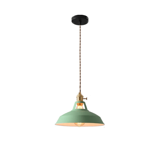 Retro Style Pastel Pendant Light