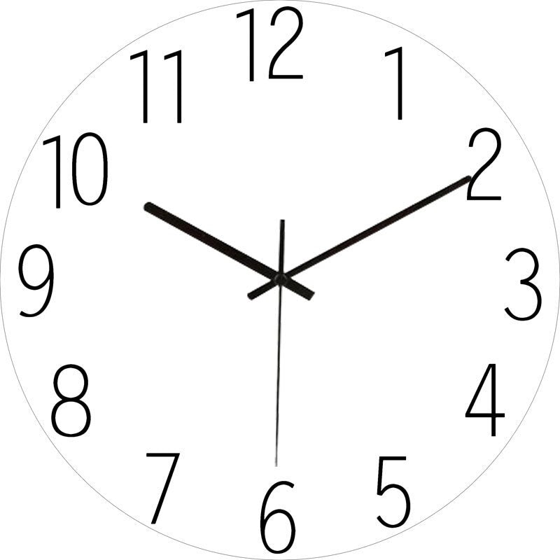 Modern Slim Wall Clock