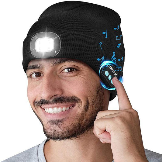 Premium Wireless Music LED Beanie Hat - Halri