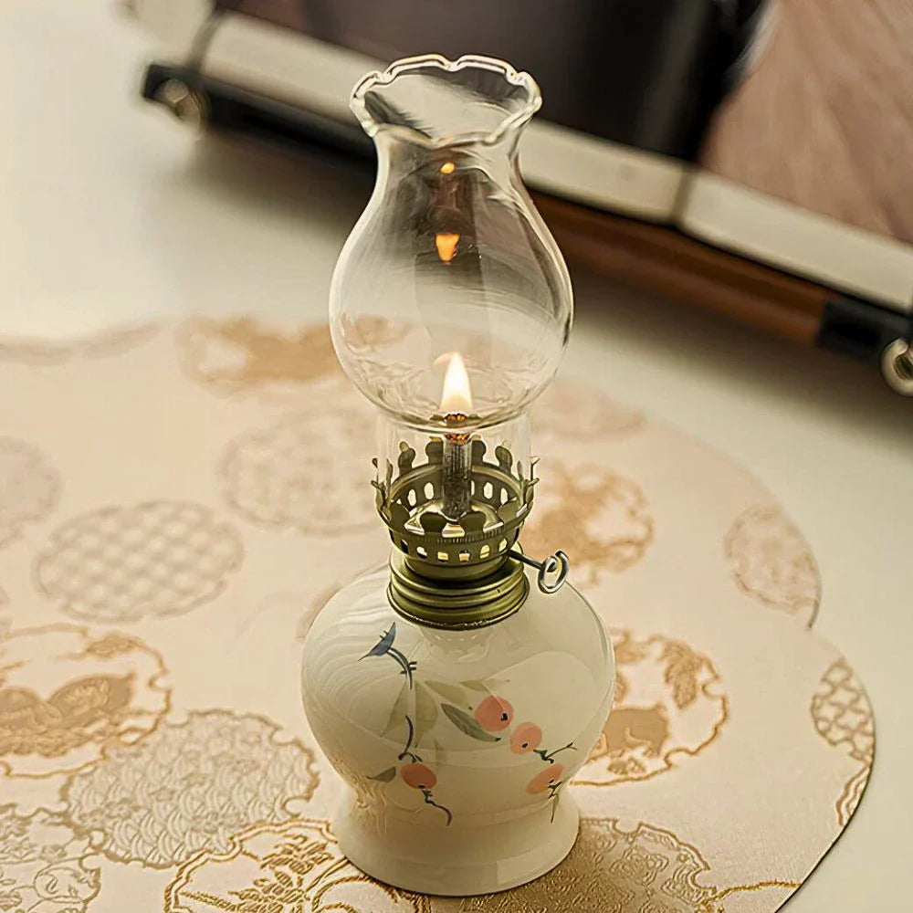 Warm Glow Outdoor Oil Lamp