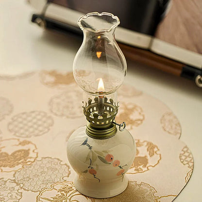 Warm Glow Outdoor Oil Lamp