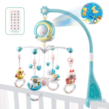 Soothing Baby Mobile with Music and Night Light - Halri