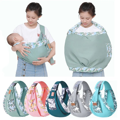 Soft Baby Carrier with Adjustable Neck Support - Halri