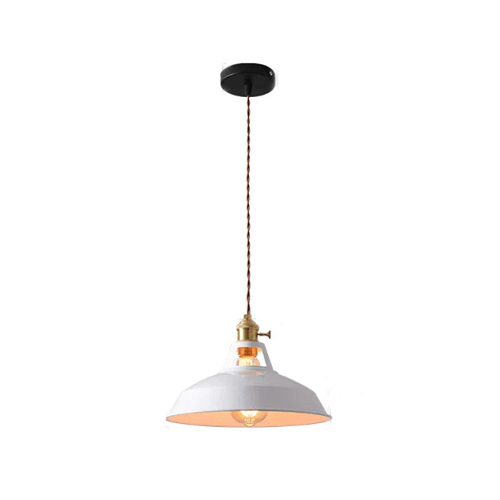 Retro Style Pastel Pendant Light