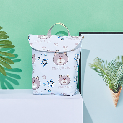 Waterproof Baby Bag with Zipper – Stroller Wet Bag