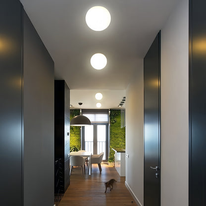 Modern Round Ceiling Lamp Warm Home Lighting