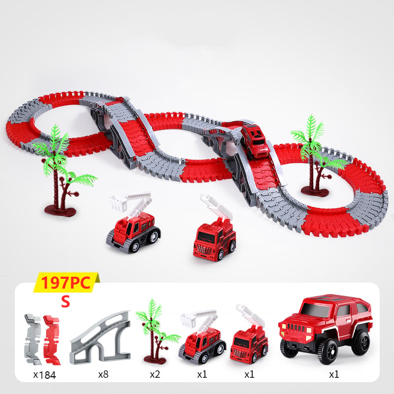Flexible Fun Racing Track Toy Set