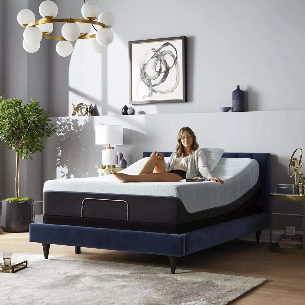 Comfortable Height Adjustable Wireless Bed Frame