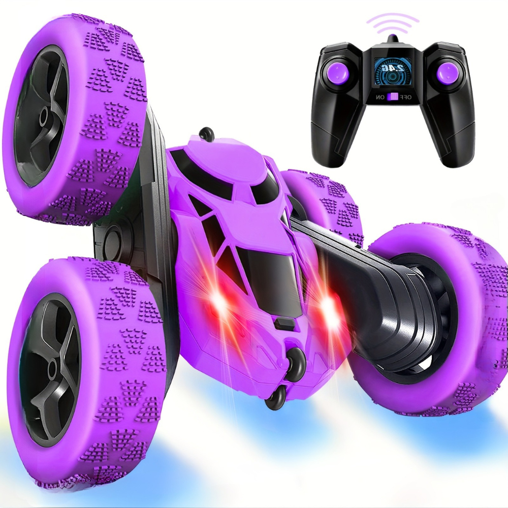 Fast Remote Control LED Stunt Car Toy